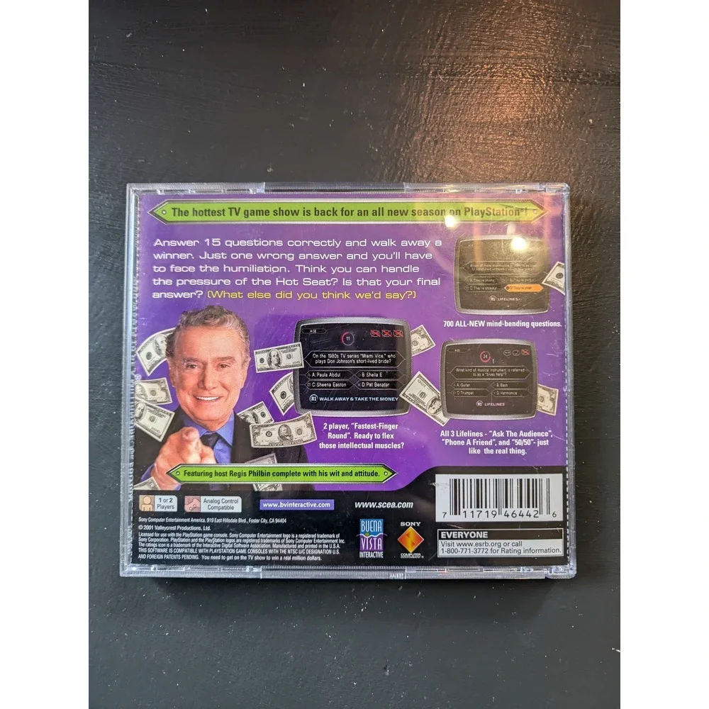 Who Wants to Be A Millionaire 3rd Edition - Sony PlayStation PS1‎ Game